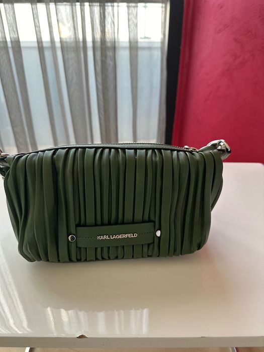 Karl Lagerfeld Зелена чанта