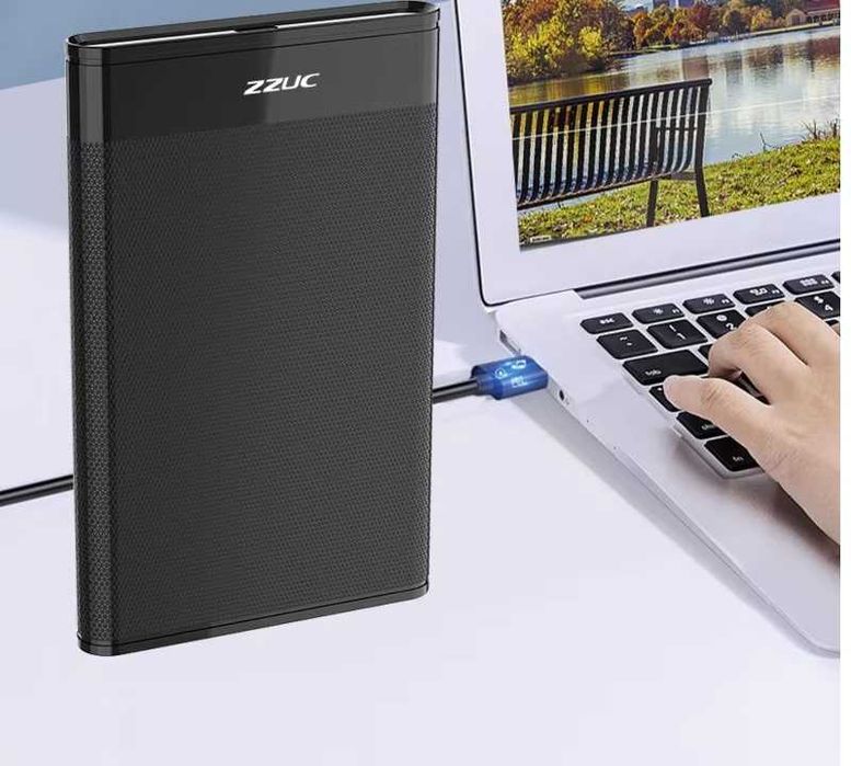 Външна Кутия USB 3.0 за 2.5 инчов харддиск SATA SSD адаптер до 2ТB HDD