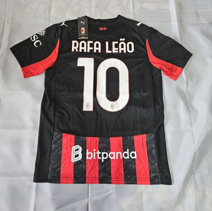 Tricou fotbal Rafa Leao AC Milan Home Kit