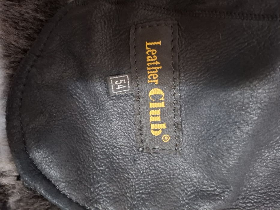 Vand geaca piele barbati imblanita model deosebit