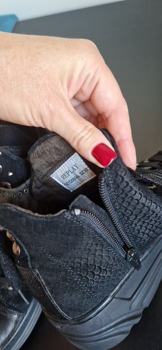 Botine scurte piele naturala