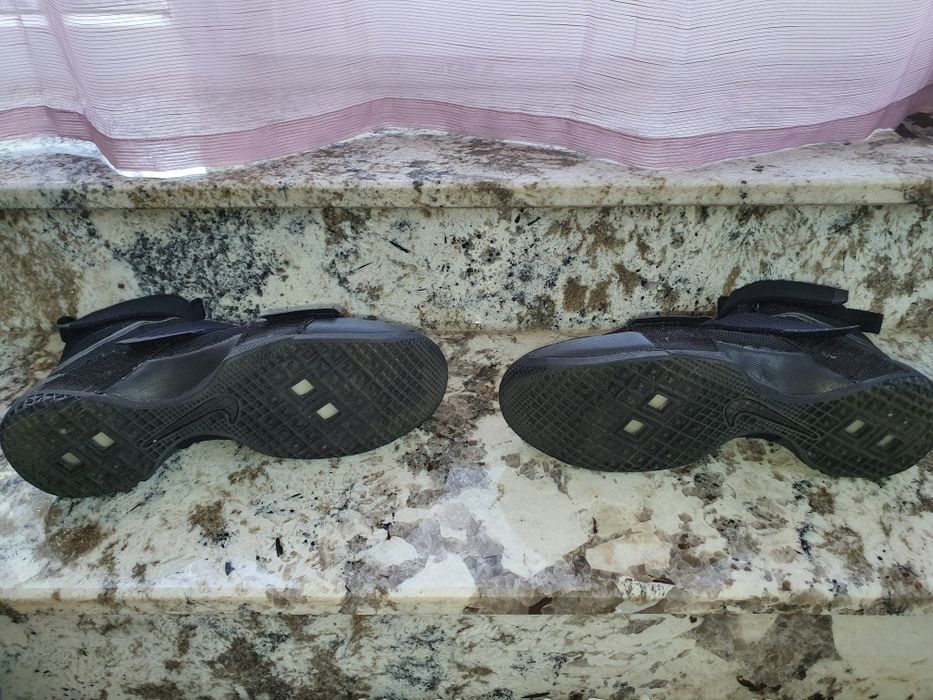 Nike LeBron Soldier 10 Triple Black, Noi, 40