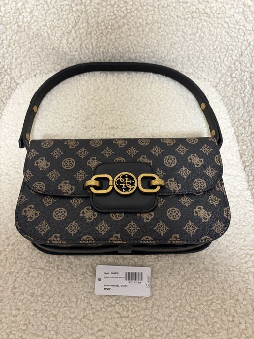 Чанта Guess Mocha multi