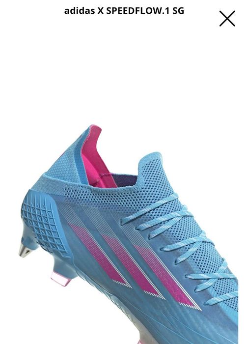 Ghete fotbal Crampoane X Speedflow 1 SG mar. 39
