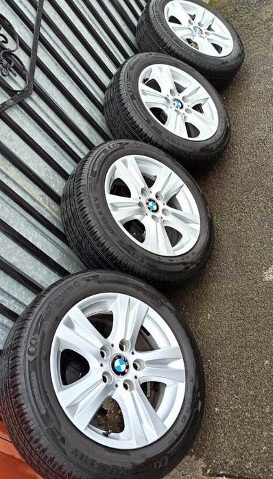 Jante + anvelope vara pe 16 de bmw