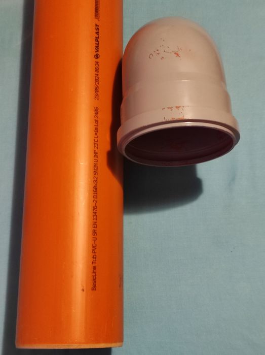 Țeava PVC 160 / Cot PVC 90° 160