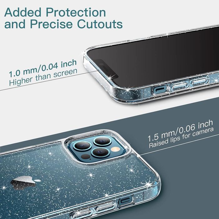 Блестящ Кейс Glitter Case за Apple iPhone 12 Pro