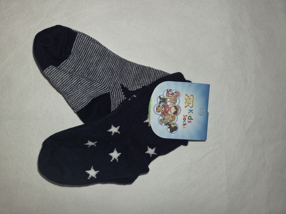 Нови детски чорапки "Kids Socks"  mix – различни десени  0,90 €