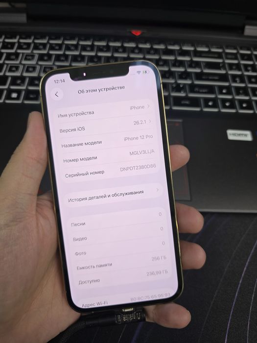 iPhone 12 Pro 256gb Gold