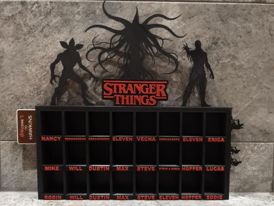 Stranger Things Kinder Joy подставка под фигурки/ Очень странные дела