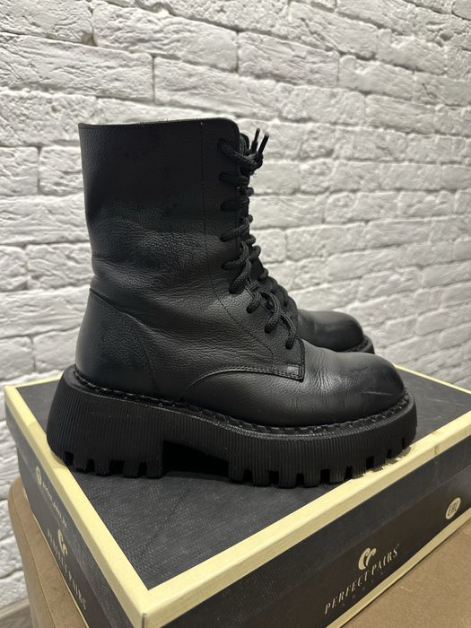 Продам сапоги демисизон кожаные