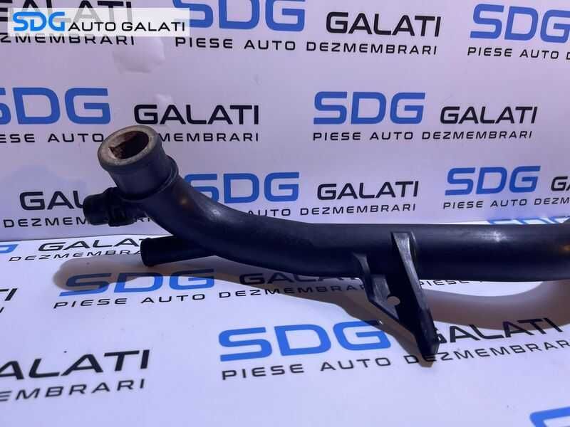 Conducta Teava Tub Radiator Apa Audi Q5 2.0 TDI CAGA CAGB CAHA CAHB 2009 - 2012 Cod 03L121071 03L121071V [D0802]