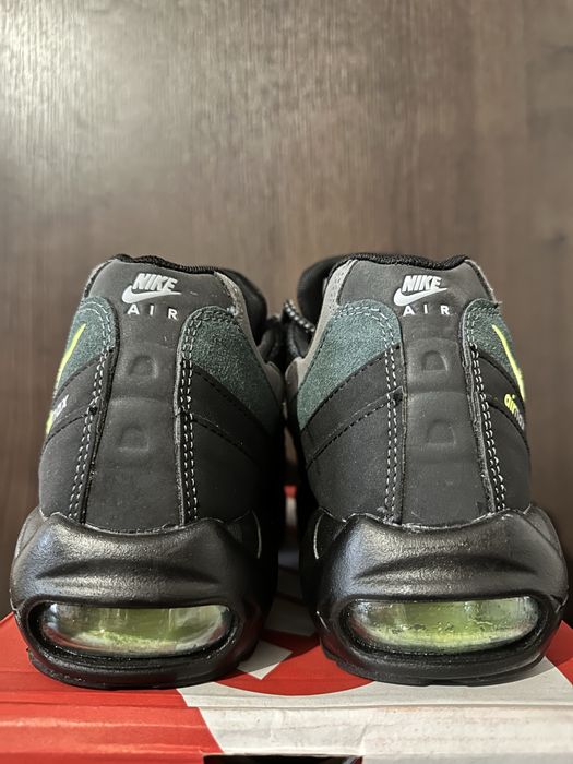 Nike Air Max 95 Retro Logo Black/Grey Volt - 40 41,42,43,44,45,46