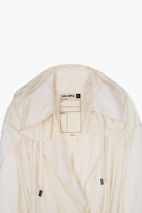 trenchcoat impermeabil Zara SRPLS