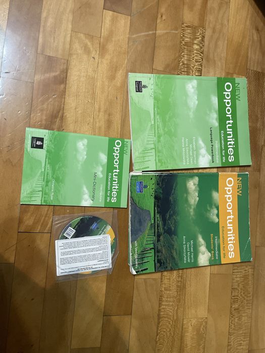 2 книги New opportunities. Intermediate