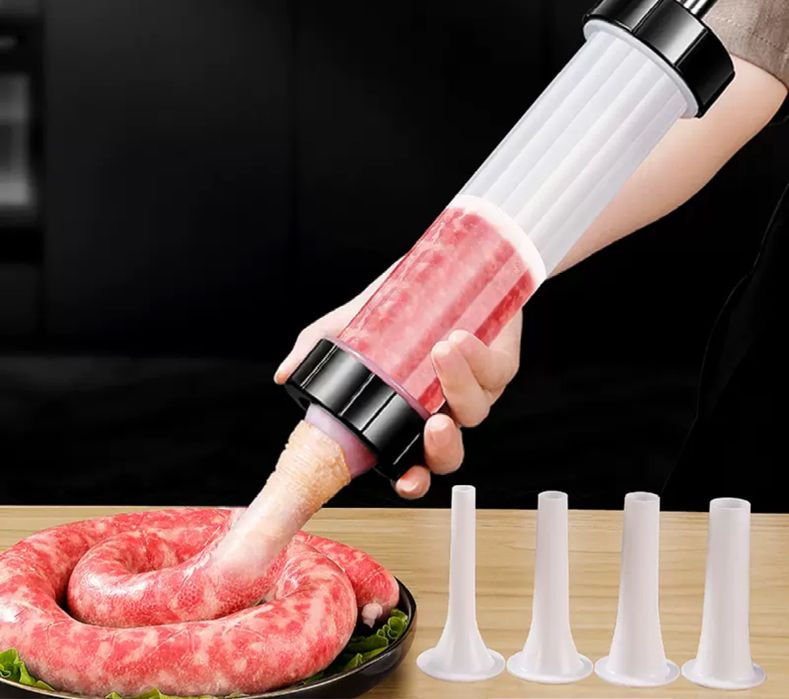 Шприц колбасный с 4мя насадками