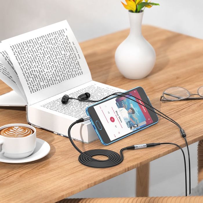 Aux /Кабель удлинитель 3.5мм Hoco UPA20 аудио