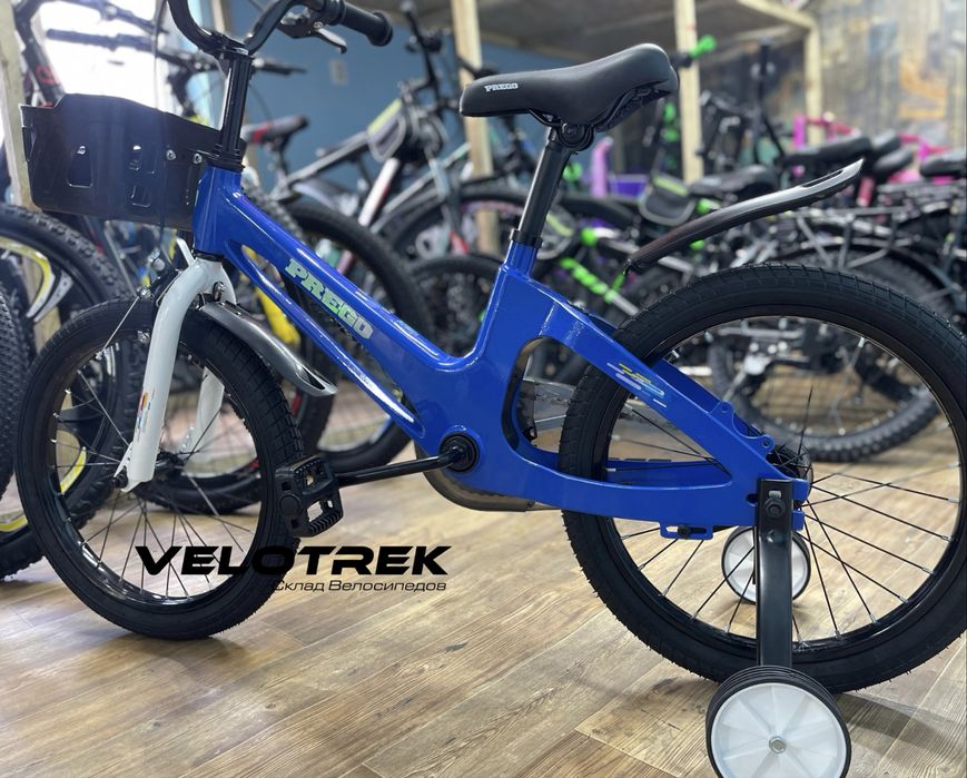 Новый детский велосипед удобный безопасный алюминий