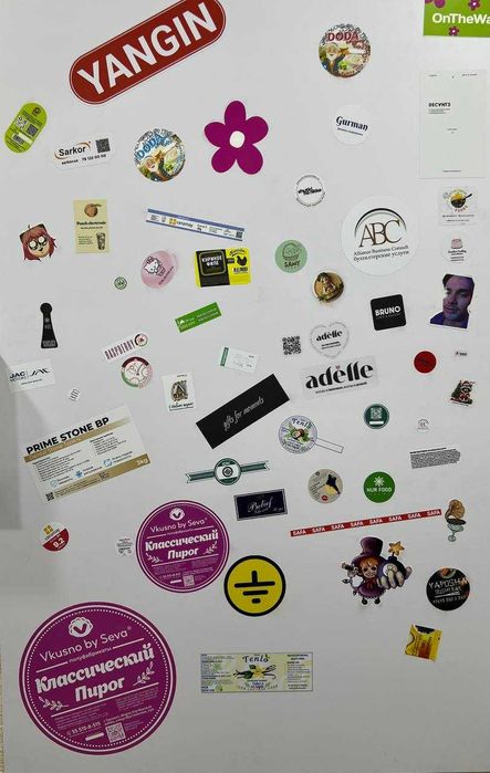 Sticker, nakleyka, dizayn