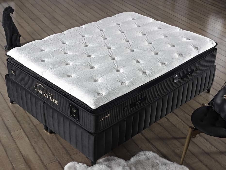Тапицирано легло Comfort Zone Черно