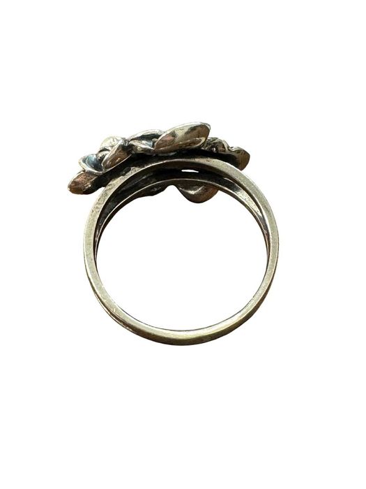 Inel argint cu flori de trandafir 925