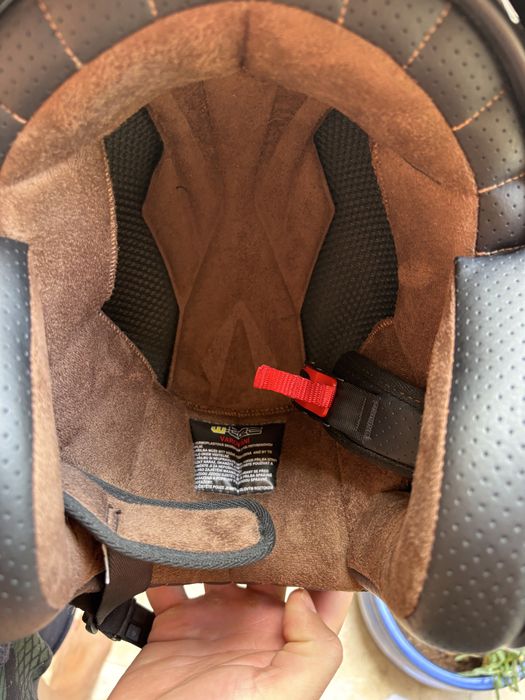 Cască Moto Open-Face W-TEC Black Heart Redwing – Mărimea L + Ochelari Vintage