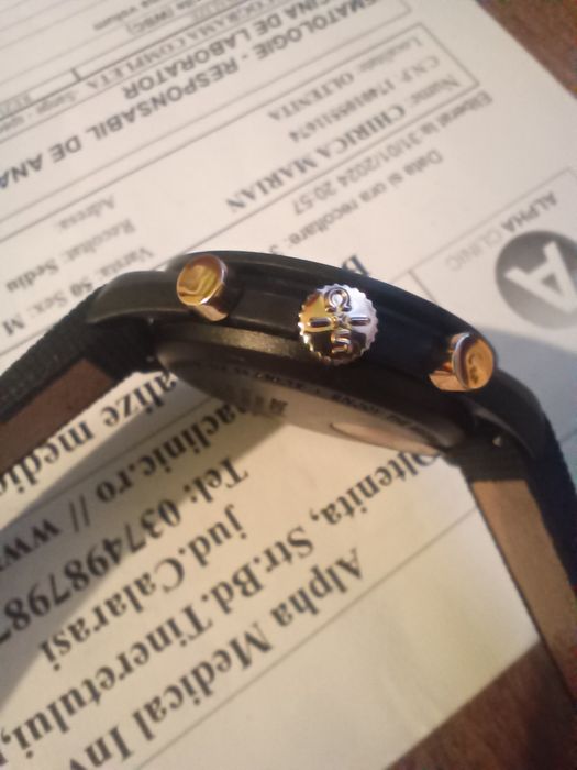 Ceas Quartz nou gold