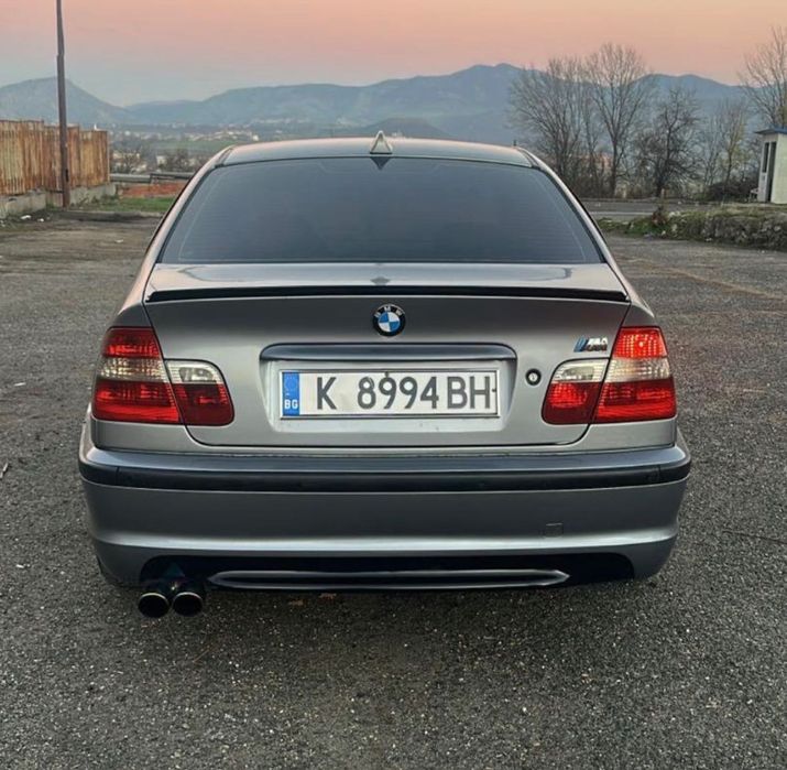 Задна Броня BMW БМВ E46 Седан – M-Tech | СЪС / БЕЗ Отвори Парктроник - Грундирана НА СКЛАД!!