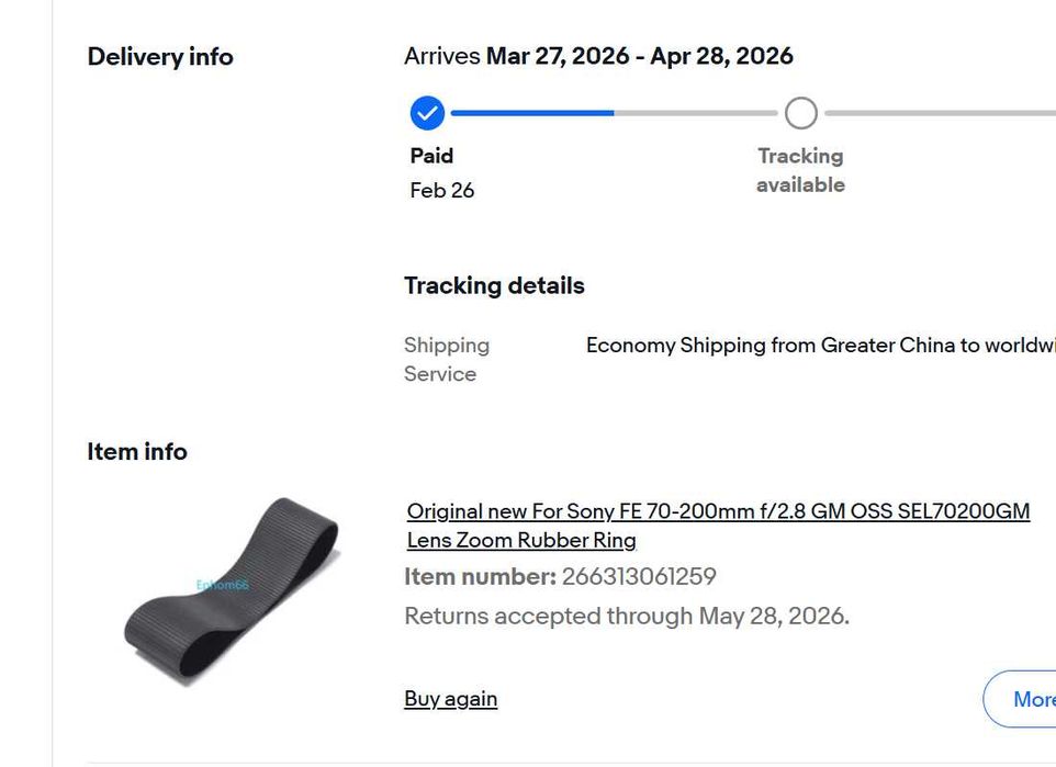 Sony 70-200 mm f 2.8