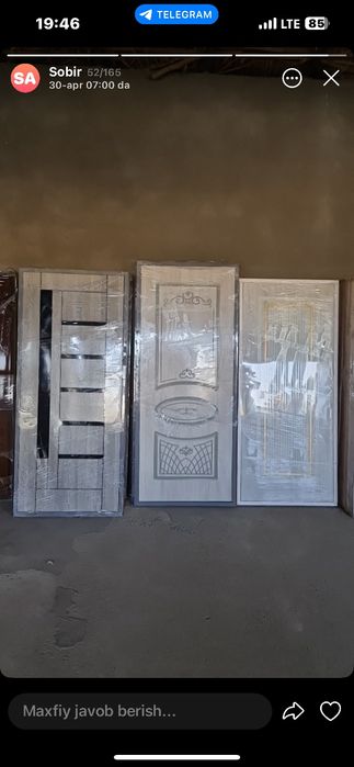 Эшик дераза офтим нархларда  450минг