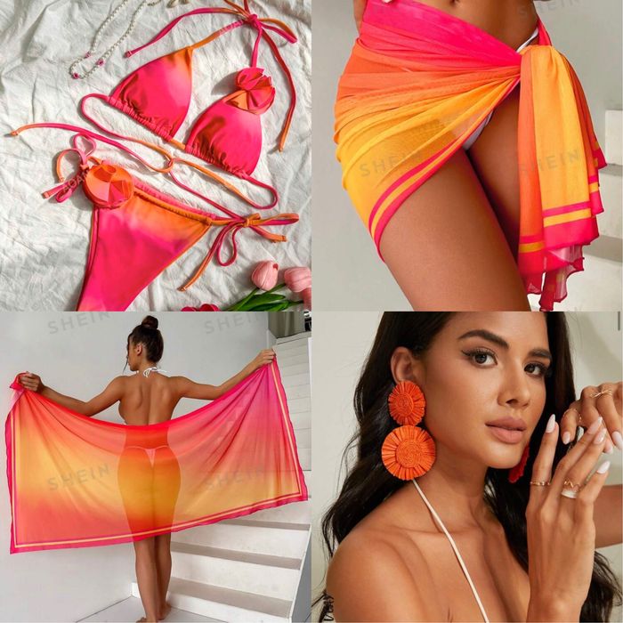 Три части Бански с парео нови