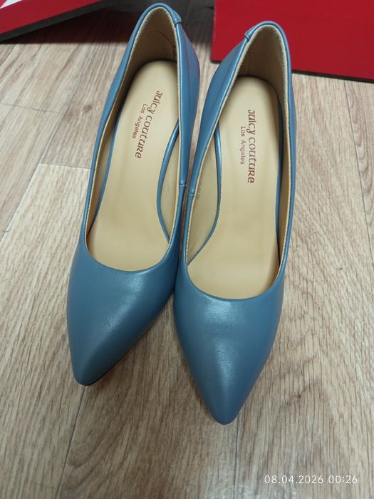 Туфли, синий цвет