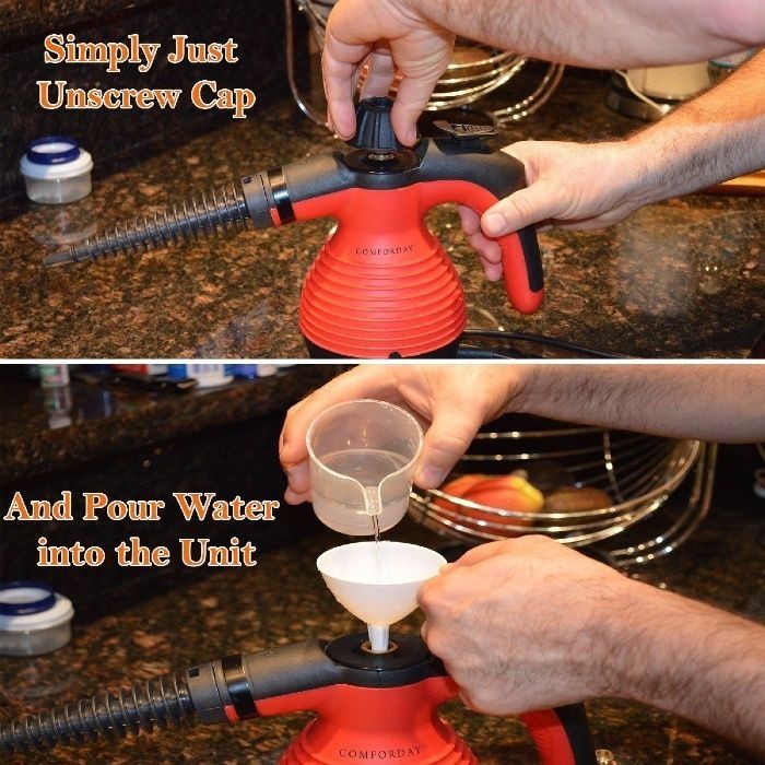 Curatator cu aburi / Steam Cleaner, KIT complet la cutie