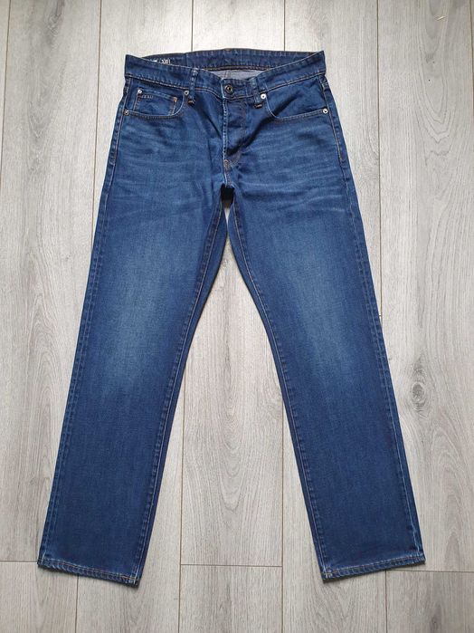 Blugi G-STAR RAW "3301 Straight" - Marime W32 L32 (Talie 85 cm)