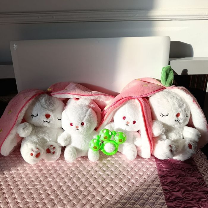 Дыщащая игрушка зайка