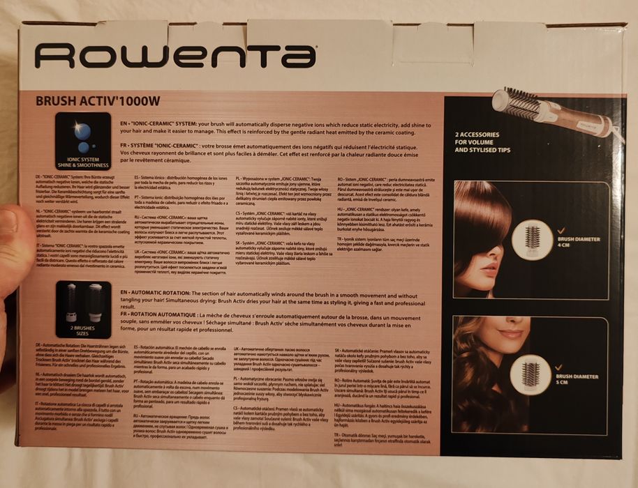 Perie rotativa Rowenta nouă