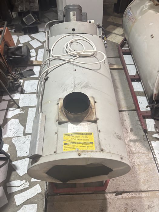 Пушка на отработанном масле