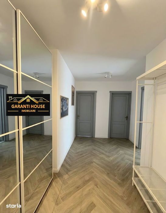 Bloc nou, apartament cu 2 camere, parcare sub bloc, mobilat, 400€/Luna