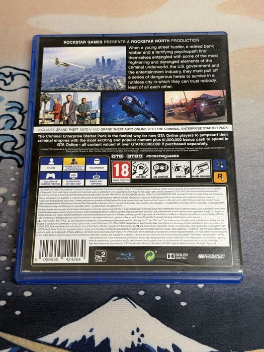 Grand Theft Auto 5 - ps4
