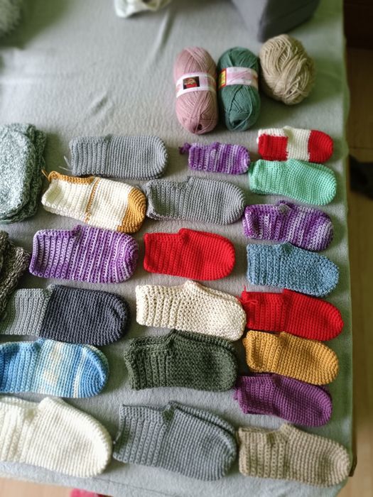 Терлици на една кука и мъжки вълнени шушони