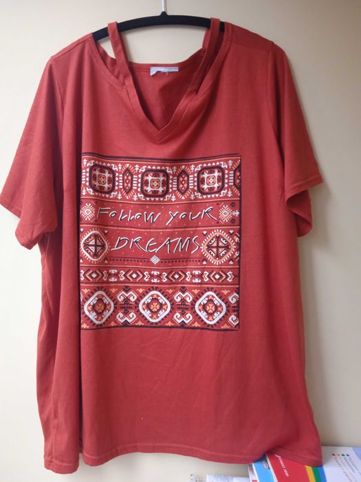 Голям Размер Дамска Тениска 3XL