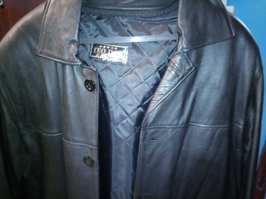 Haină de piele, stil sacou