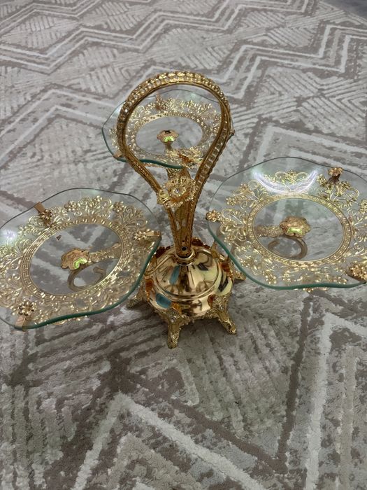 Ваза трехъярусная