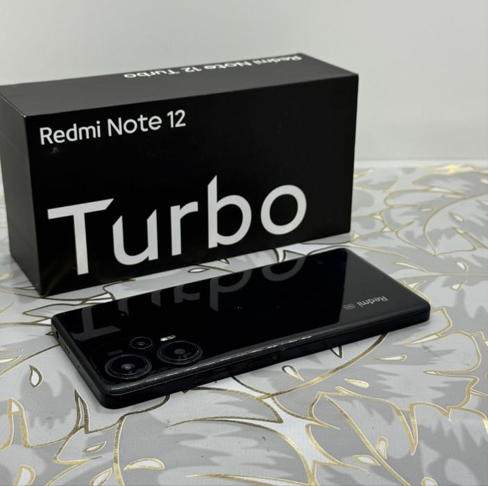 Redmi note 12 turbo 8+8/256gb black full complect