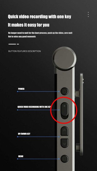 Цифровая камера 4K H.264. Видеорегистратор ночного видения