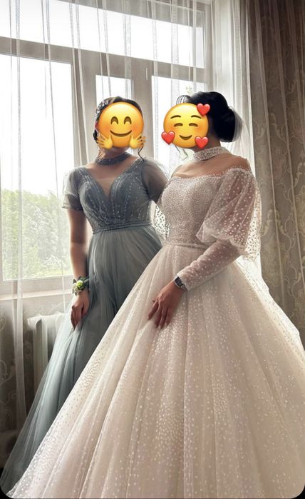 Продам свадебные платье