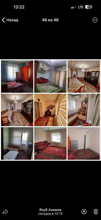 4 хонали квартира сотилади