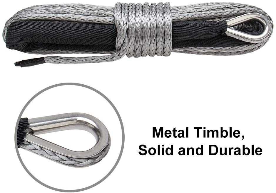 Sufa cablu plasma sintetica troliu auto 28mx10mm si carlic