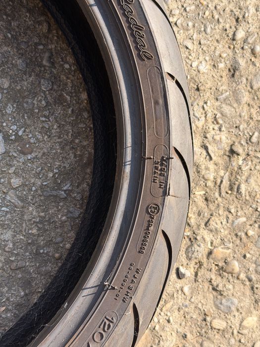 Cauciuc Moto Fata MICHELIN Pilot Power 2CT 120/70/17