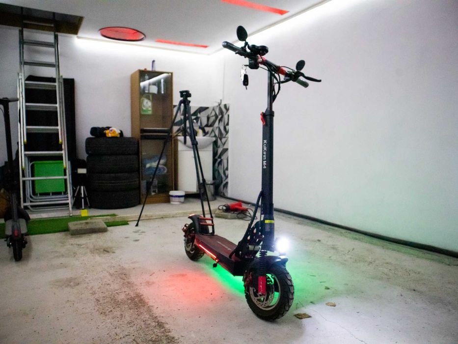 KuKirin M4 Kugoo M4 електрически скутер офроуд 52km 500W 48V седалка